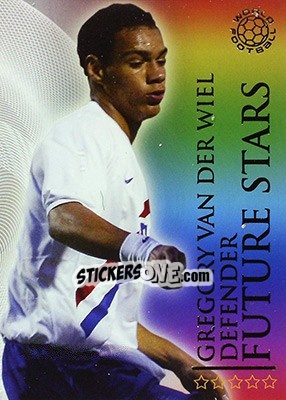 Sticker Van Der Wiel Gregory - World Football Online 2009-2010. Series 1 n. 393 - Futera