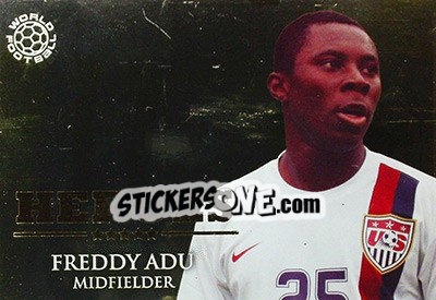 Figurina Adu Freddy - World Football Online 2009-2010. Series 1 - Futera