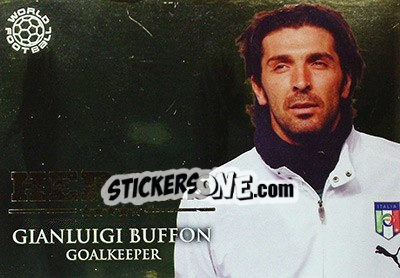 Sticker Buffon Gianluigi - World Football Online 2009-2010. Series 1 n. HER05 - Futera