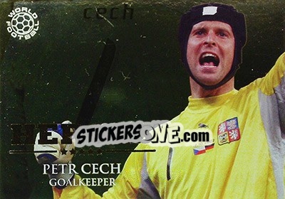 Sticker Cech Petr - World Football Online 2009-2010. Series 1 n. HER09 - Futera