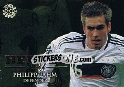 Sticker Lahm Philipp - World Football Online 2009-2010. Series 1 n. HER26 - Futera