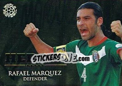 Sticker Marquez Rafael - World Football Online 2009-2010. Series 1 n. HER27 - Futera