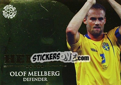 Figurina Mellberg Olof - World Football Online 2009-2010. Series 1 - Futera