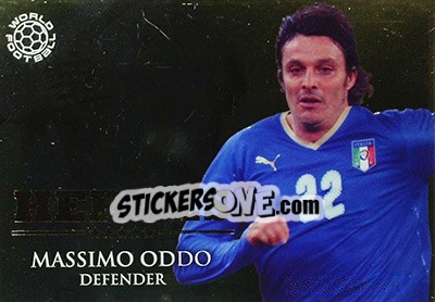 Sticker Oddo Massimo - World Football Online 2009-2010. Series 1 n. HER32 - Futera