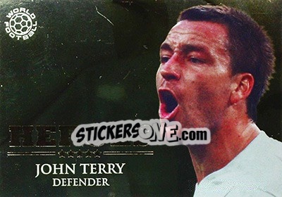 Sticker Terry John - World Football Online 2009-2010. Series 1 n. HER41 - Futera