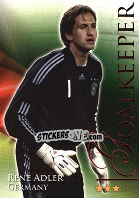Sticker Adler René - World Football Online 2010-2011. Series 2 - Futera