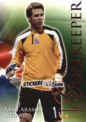 Sticker Arason Árni - World Football Online 2010-2011. Series 2 - Futera