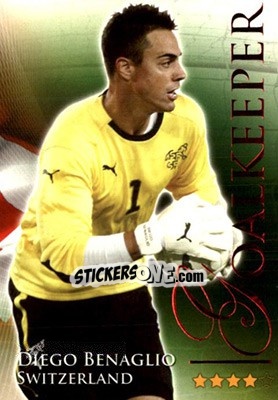 Sticker Benaglio Diego - World Football Online 2010-2011. Series 2 - Futera