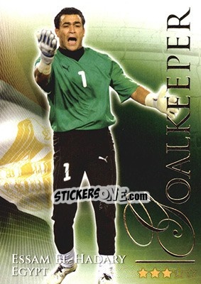 Sticker El-Hadary Essam - World Football Online 2010-2011. Series 2 - Futera