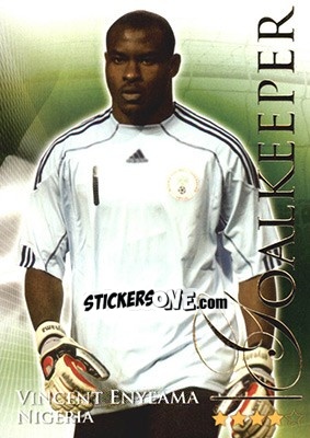 Cromo Enyeama Vincent - World Football Online 2010-2011. Series 2 - Futera