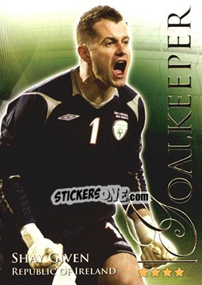 Sticker Given Shay - World Football Online 2010-2011. Series 2 - Futera
