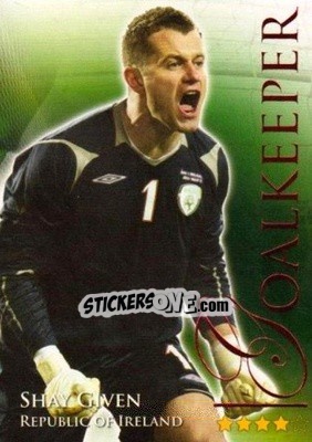 Sticker Given Shay - World Football Online 2010-2011. Series 2 - Futera