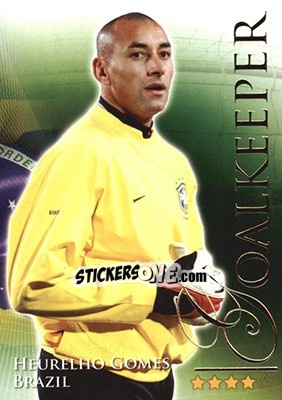Sticker Gomes Heurelho - World Football Online 2010-2011. Series 2 - Futera