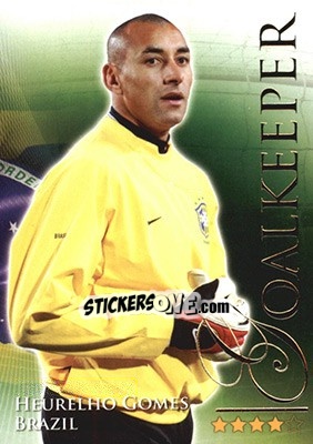 Cromo Gomes Heurelho - World Football Online 2010-2011. Series 2 - Futera