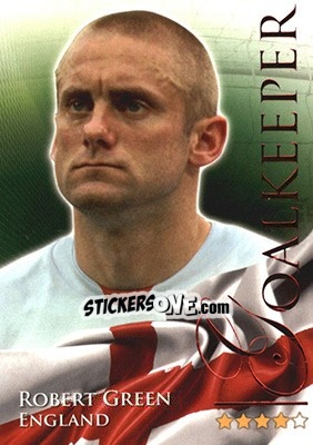 Sticker Green Robert - World Football Online 2010-2011. Series 2 - Futera