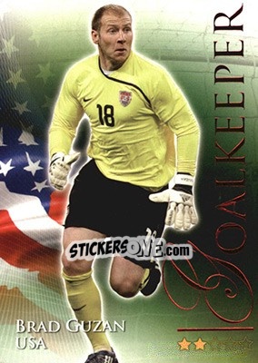 Sticker Guzan Brad - World Football Online 2010-2011. Series 2 - Futera