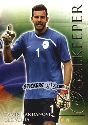 Sticker Handanovic Samir - World Football Online 2010-2011. Series 2 n. 425 - Futera