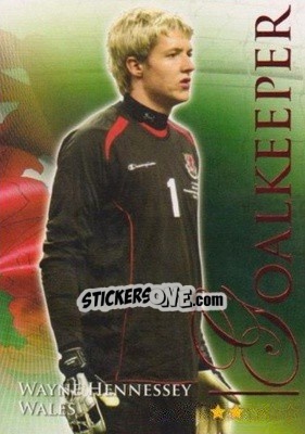 Sticker Hennessey Wayne - World Football Online 2010-2011. Series 2 n. 426r - Futera