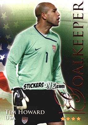 Sticker Howard Tim - World Football Online 2010-2011. Series 2 - Futera