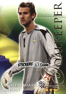 Figurina Isaksson Andreas - World Football Online 2010-2011. Series 2 - Futera