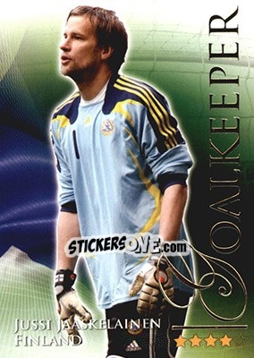 Cromo Jaaskelainen Jussi - World Football Online 2010-2011. Series 2 - Futera