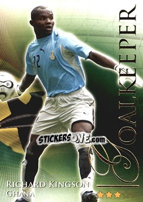 Sticker Kingson Richard - World Football Online 2010-2011. Series 2 n. 432 - Futera