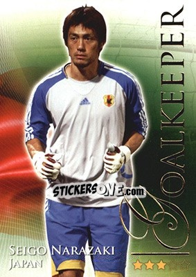 Sticker Narazaki Seigo - World Football Online 2010-2011. Series 2 - Futera