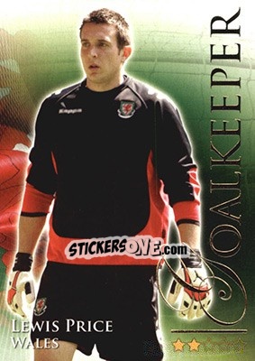 Sticker Price Lewis - World Football Online 2010-2011. Series 2 - Futera
