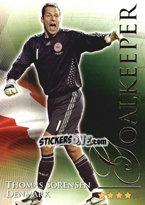 Cromo Sorensen Thomas - World Football Online 2010-2011. Series 2 - Futera