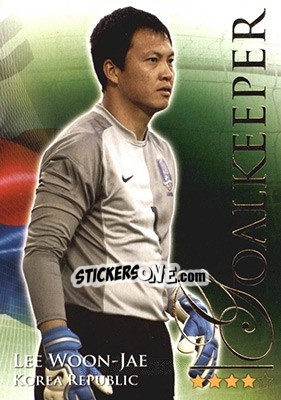 Sticker Woon-Jae Lee - World Football Online 2010-2011. Series 2 n. 450 - Futera