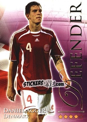 Cromo Agger Daniel - World Football Online 2010-2011. Series 2 - Futera