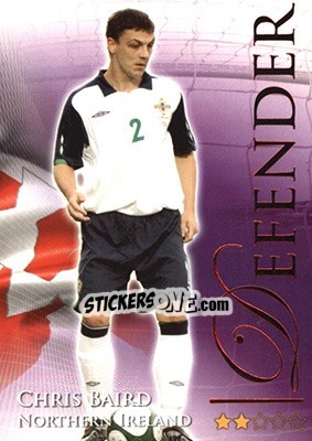 Sticker Baird Chris - World Football Online 2010-2011. Series 2 - Futera