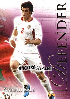 Cromo Bale Gareth - World Football Online 2010-2011. Series 2 - Futera