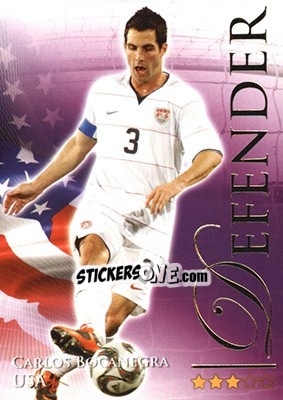 Sticker Bocanegra Carlos - World Football Online 2010-2011. Series 2 - Futera