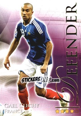 Sticker Clichy Gaël - World Football Online 2010-2011. Series 2 - Futera