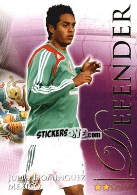 Sticker Dominguez Julio Cesar - World Football Online 2010-2011. Series 2 - Futera