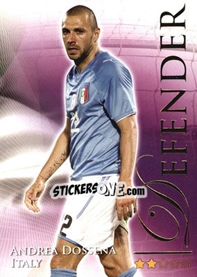 Cromo Dossena Andrea - World Football Online 2010-2011. Series 2 - Futera