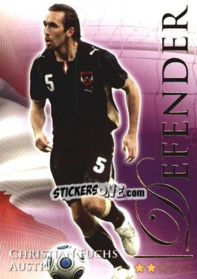 Sticker Fuchs Christian - World Football Online 2010-2011. Series 2 n. 487 - Futera