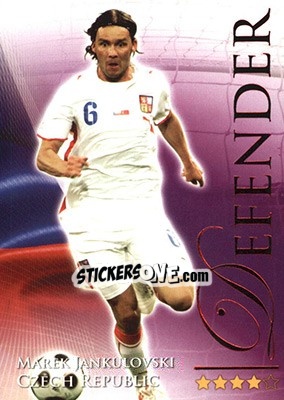 Sticker Jankulovski Marek - World Football Online 2010-2011. Series 2 - Futera
