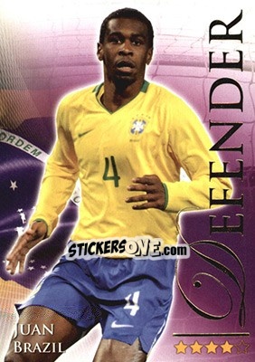Sticker Juan - World Football Online 2010-2011. Series 2 - Futera