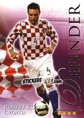 Sticker Kovac Robert - World Football Online 2010-2011. Series 2 - Futera