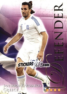 Sticker Kyrgiakos Sotirios - World Football Online 2010-2011. Series 2 - Futera