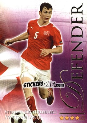 Sticker Lichtsteiner Stephan - World Football Online 2010-2011. Series 2 n. 507 - Futera