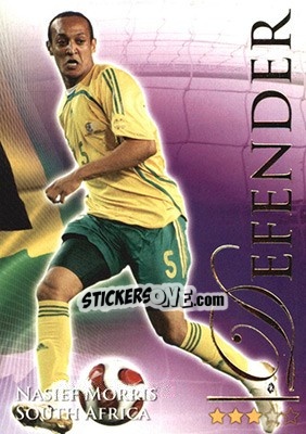 Sticker Morris Nasief - World Football Online 2010-2011. Series 2 - Futera