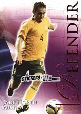 Cromo North Jade - World Football Online 2010-2011. Series 2 - Futera