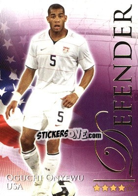 Sticker Onyewu Oguchi - World Football Online 2010-2011. Series 2 - Futera