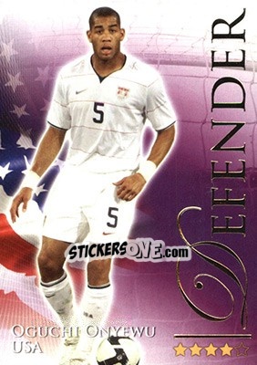 Figurina Onyewu Oguchi - World Football Online 2010-2011. Series 2 - Futera