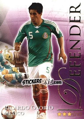 Sticker Osorio Ricardo - World Football Online 2010-2011. Series 2 n. 523 - Futera