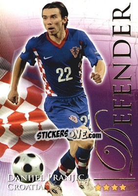 Sticker Pranjic Danijel - World Football Online 2010-2011. Series 2 - Futera