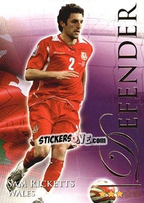 Sticker Ricketts Sam - World Football Online 2010-2011. Series 2 - Futera